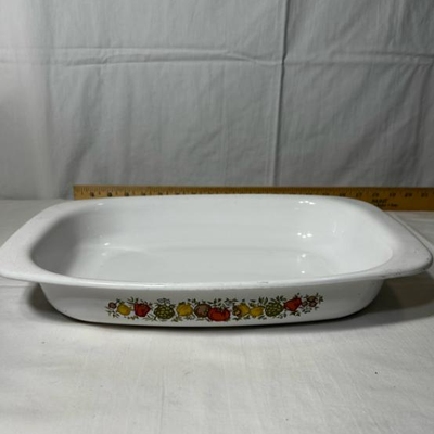 Corning 15" Rectangular Roaster Spice of Life (Centura)
