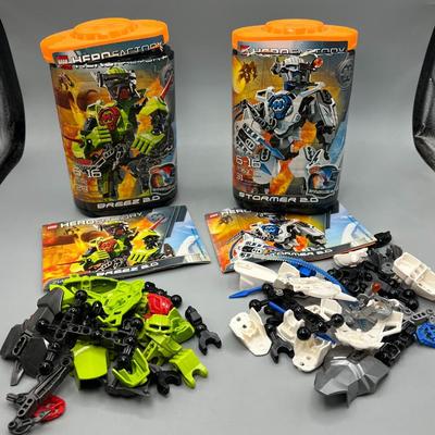 Lego Hero Factory Action Figure Stormer & Breeze 2.0 with Instructions |  EstateSales.org