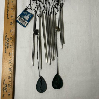 Queen Anne Mansion Wind Chime Resin