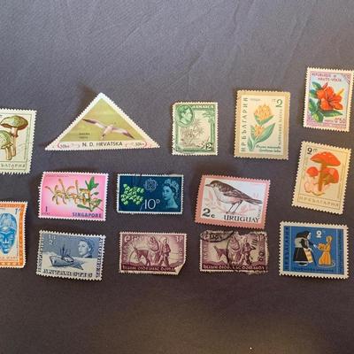 Vintage Postage a stamps