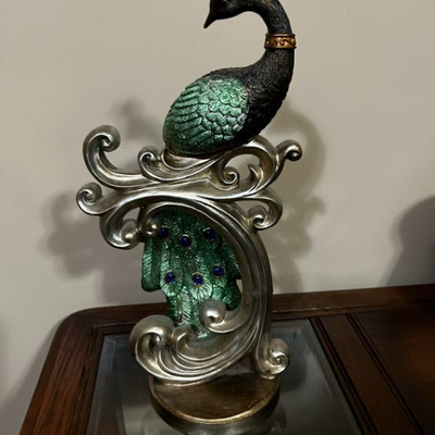 Peacock Statue Resin