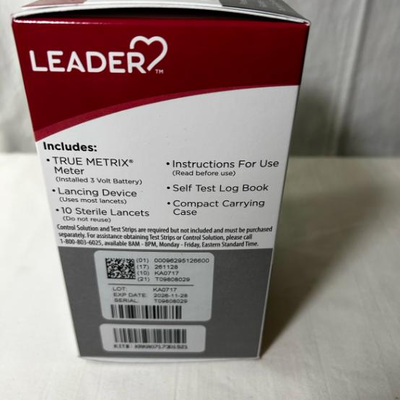 New TRUE METRIX Blood Glucose Meter