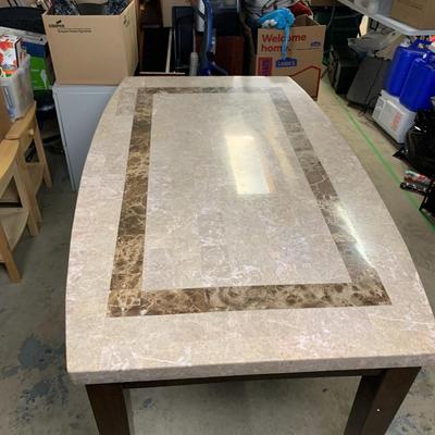#5 Marble Top Dining Table 64