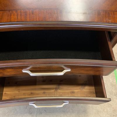 #9 Wood Nightstand Dresser Dark Brown Finish (1 of 2)  29.5" x 17" x 29.5" (Ashley Furniture)