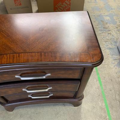 #9 Wood Nightstand Dresser Dark Brown Finish (1 of 2)  29.5" x 17" x 29.5" (Ashley Furniture)