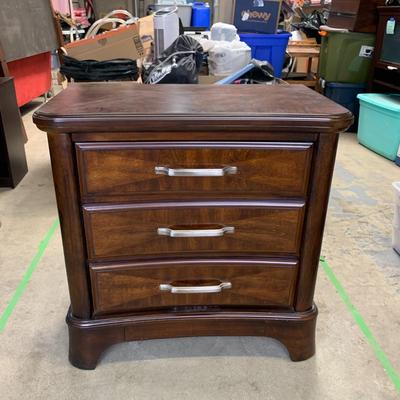 #10 Wood Nightstand Dresser Dark Brown Finish (2 of 2)  29.5" x 17" x 29.5" (Ashley Furniture)