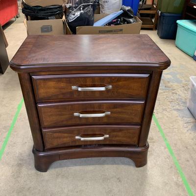 #10 Wood Nightstand Dresser Dark Brown Finish (2 of 2)  29.5" x 17" x 29.5" (Ashley Furniture)