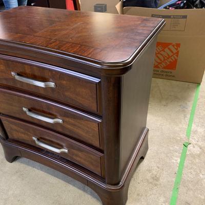 #10 Wood Nightstand Dresser Dark Brown Finish (2 of 2)  29.5" x 17" x 29.5" (Ashley Furniture)