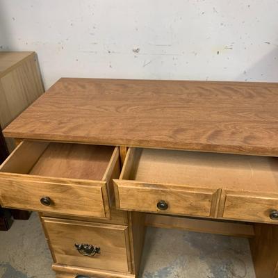 #20 Wood Desk 36" x 18" x 30"