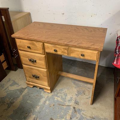 #20 Wood Desk 36" x 18" x 30"