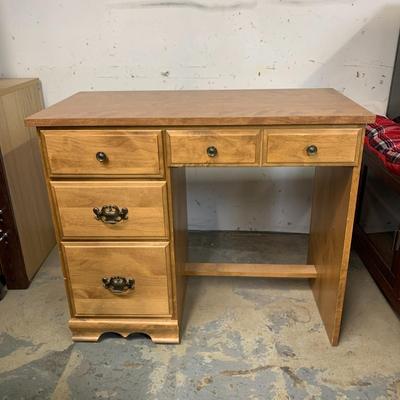 #20 Wood Desk 36" x 18" x 30"