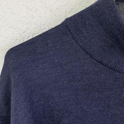 #29 John W. Nordstrom XXL Merino Wool Blue Sweater