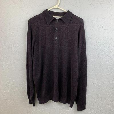 #34 Barry Bricken Multicolor XXL Silk Sweater