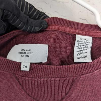 #41 Jack Spade Maroon XXL Sweater