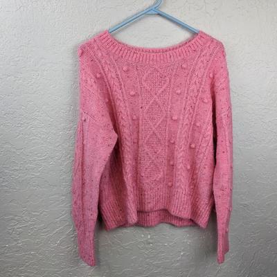 #44 Small Pink Old Navy Sweater