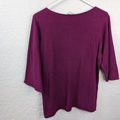 #50 Orientique Size 12 Purple Sweater