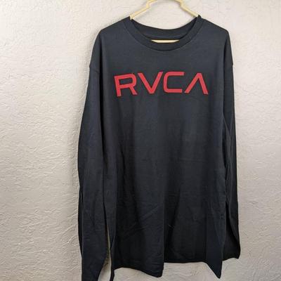 #58 RVCA XXL Long Sleeve Shirt 