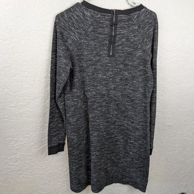 #61 Metaphor Black/Gray Sweater Dress Size Large