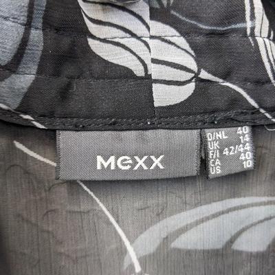 #67 Mexx Sheer Blouse Women's Size 10