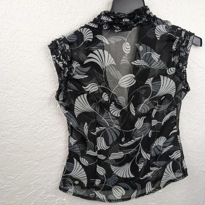 #67 Mexx Sheer Blouse Women's Size 10