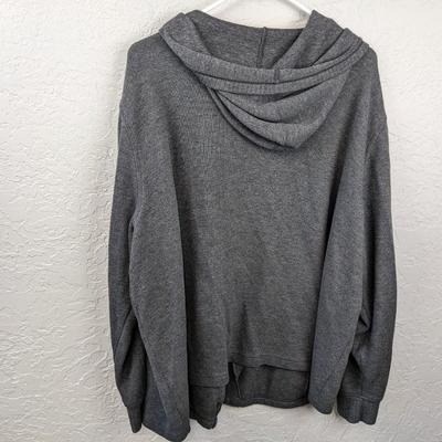 #75 Pacer Women's Gray Zip Up Hoodie