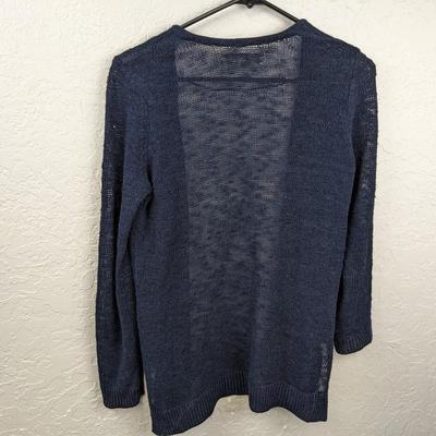 #81 Loft Petite Blue Sweater