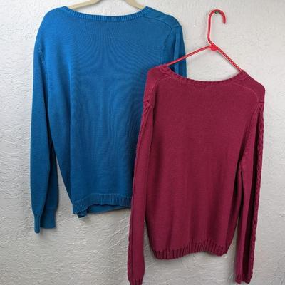 #84 Two Izod XL Sweaters