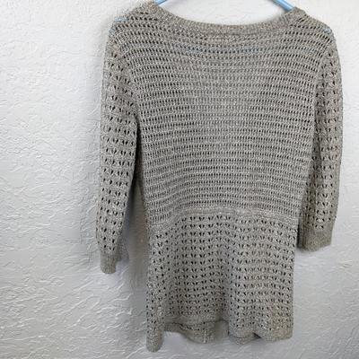#85 DKNY Small Gray Sweater