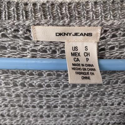 #85 DKNY Small Gray Sweater