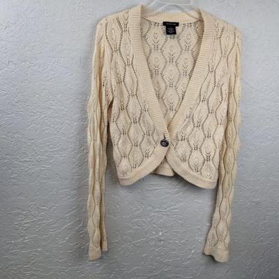 #88 Calvin Klein Medium White Sweater