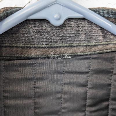#92 Gray/ Blue Velvet Jacket- No Tag