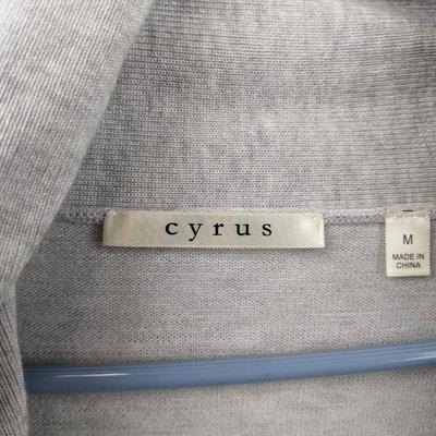 #94 Women's Medium White Cyrus Cardigan 