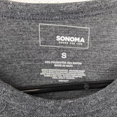 #96 Men's Small Sonoma Gray Longsleeve