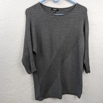 #97 Petite Gray Sweater