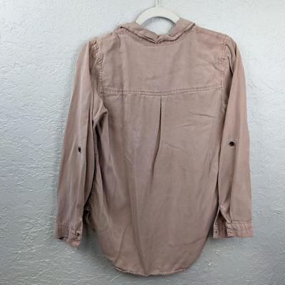 #104 Pink Button Down Shirt Size Medium
