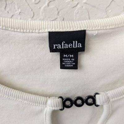 #108 Rafella White Long Sleeve Shirt