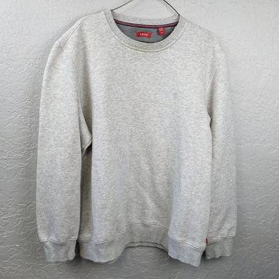 #112 Izod Gray Large Sweatshirt