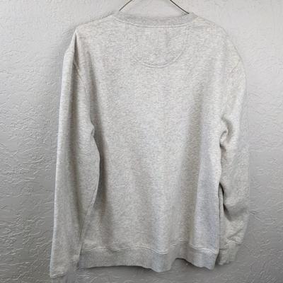 #112 Izod Gray Large Sweatshirt