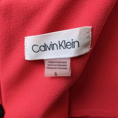 #115 Calvin Klein Pink Dress Size 8