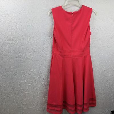 #115 Calvin Klein Pink Dress Size 8