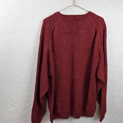 #119 Tommy Bahama XXL Red Sweater