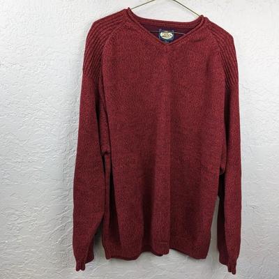 #119 Tommy Bahama XXL Red Sweater