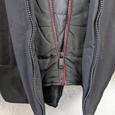 #120 Weatherproof Large Black Coat