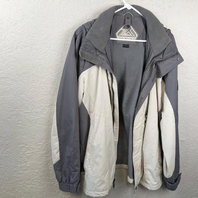 #122 Large Gray ZeroXposur Jacket