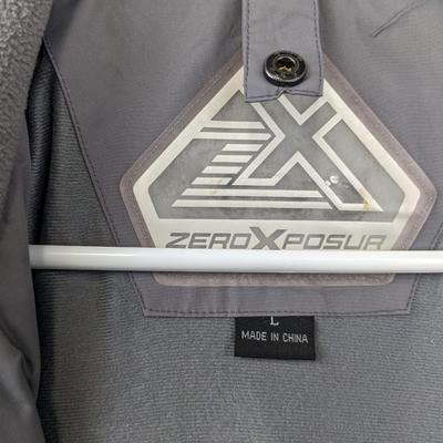 #122 Large Gray ZeroXposur Jacket