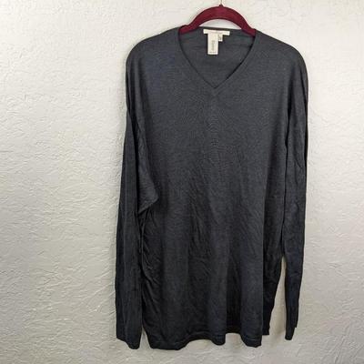 #130 Ermenegildo Zegna Silk Sweater XXL