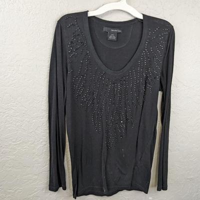 #135 Women's Small Black Calvin Klein Shirt