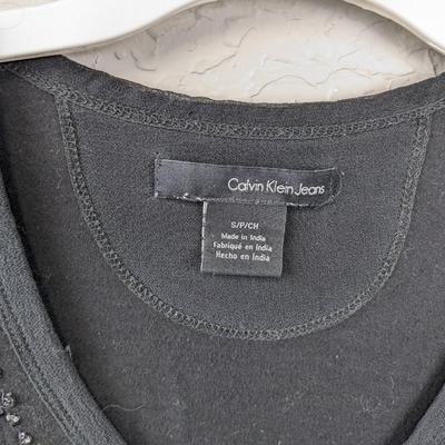 #135 Women's Small Black Calvin Klein Shirt