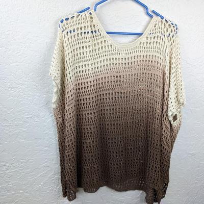 #149 Coldwater Creek Xsmall Knit Poncho