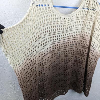 #149 Coldwater Creek Xsmall Knit Poncho